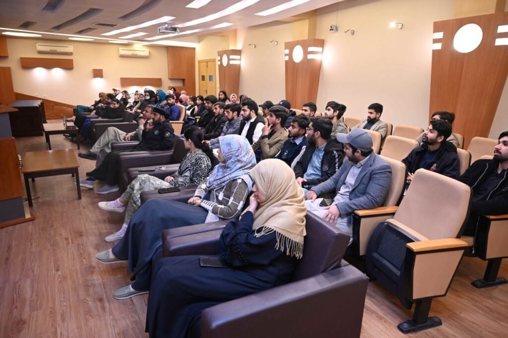 A moment from the Fauji Foundation seminar
